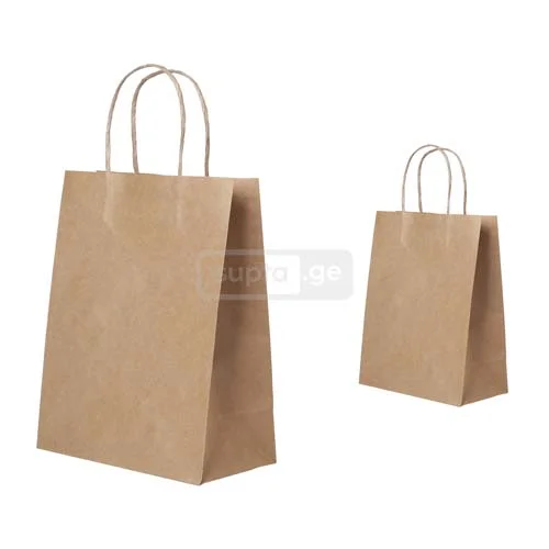 Cardboard bag with handle 24/11/30cm